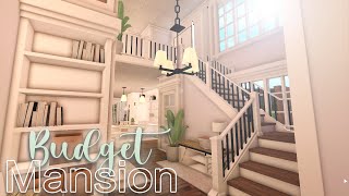 2 Story Affordable Family Roleplay Mansion  88k  Roblox  Bloxburg  House Build [upl. by Novar207]