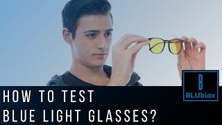 How To Test Blue Light Glasses [upl. by Ambrogino469]