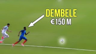 The match that made Barcelona buy Ousmane Dembélé because of his crazy skills amp goals  €150 million [upl. by Gore]