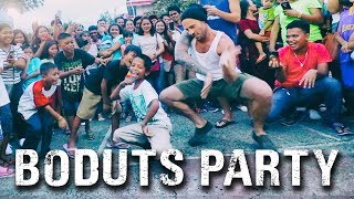 BUDOTS DANCE PARTY DAVAO  Foreigners try Pinoy Dance  Philippines Travel 2018 [upl. by Brader]