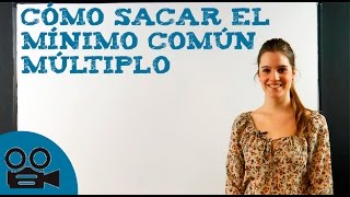 Cómo sacar el mínimo común múltiplo [upl. by Jule]