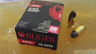 Ruger ARX Ammo Test Gimmick or Legit Polycase Inceptor [upl. by Pierre527]