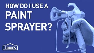 How Do I Use a Paint Sprayer  DIY Basics [upl. by Oicinoid]