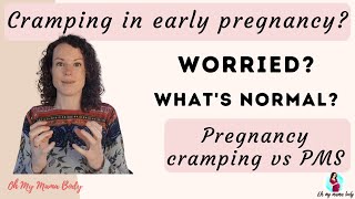 Cramping in Early Pregnancy Worried [upl. by Ramon]