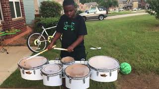 Awesome Drummer Jig 2 Quad Part Atlanta Drum Academy [upl. by Gleich574]