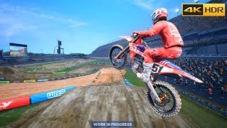 Supercross The Game 5  First Look Gameplay 2022 4K PS5  XBOX SERIES X  PC [upl. by Lars]