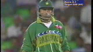 first ten overs pakistan batting 1996 world cup vs india [upl. by Endres]