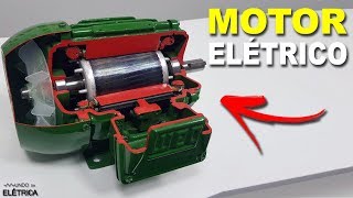 MOTOR elétrico  Como FUNCIONA um motor TRIFÁSICO [upl. by Wie]