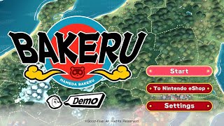 BAKERU  Full Demo Gameplay Switch [upl. by Ahsemat]