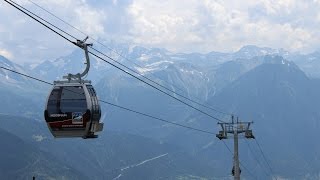 Gondelbahn Riederalp  Moosfluh [upl. by Sikram]