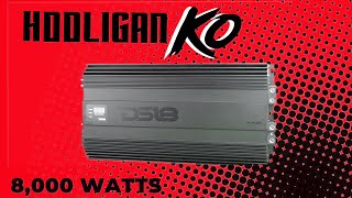 DS18 8K Hooligan KO Amplifier  UNBOXING  DYNO TEST  Big Jeff Audio  Car Audio [upl. by Ennaeirb354]