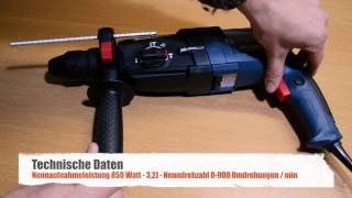 Bosch GBH 228 DFV Bohrhammer Test [upl. by Dagna]