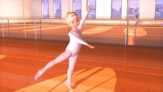 Barbie In The Nutcracker  Barbie amp Kelly practicing ballet steps [upl. by Copp]