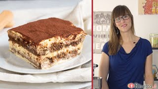 Tiramisù classico con i savoiardi  Ricettait [upl. by Munn258]