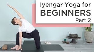 Iyengar Yoga for Beginners Part 2 with Kathy Cook HD [upl. by Laktasic231]