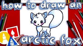 How To Draw An Arctic Fox [upl. by Myrah]