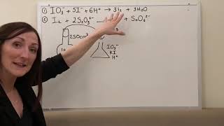 ALevel Chemistry Sodium Thiosulfate and Iodine Titrations [upl. by Hana]