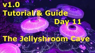 Subnautica v10 Tutorial Playthrough Day 11 The Jellyshroom Cave [upl. by Aneer968]