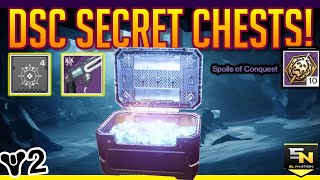 Destiny 2  Secret Raid Chests Deep Stone Crypt Loot amp Mods [upl. by Retsehc]