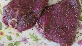 How To Cook Top Sirloin Steak In Cast Iron Pan [upl. by Gregoire]