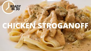 CHICKEN STROGANOFF  DINNER RECIPES READY IN 30 MINUTES [upl. by Mahsih890]