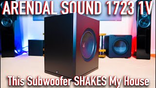 Arendal Sound 1723 1V Subwoofer Unboxing amp Overview  Beauty amp a BEAST [upl. by Timmi]