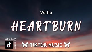 Wafia  Heartburn Lyrics Tell me why am I emotional When I knew it from the start TikTok Song [upl. by Dasi]