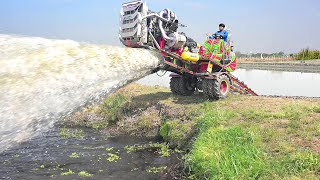 The Amazing Powerful Water Pump Thai Farmers Invented [upl. by Ancelin]