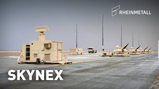 Rheinmetall Air Defence – Oerlikon Skynex air defence system [upl. by Rramo]