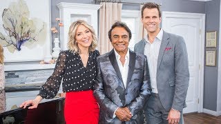 Johnny Mathis Interview  Home amp Family [upl. by Kosiur930]