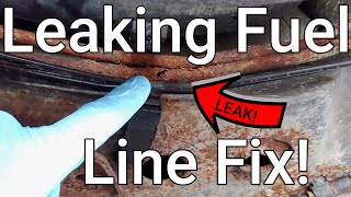 How To Fix Leaking Fuel Lines  ALL Makes And Models [upl. by Dott]