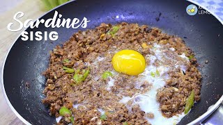 SARDINAS SISIG EASY ULAM RECIPE Easy to Cook Ulam using Canned Sardines [upl. by Nyrek]