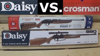 Daisy Powerline Or Crosman Pumpmaster Which Is The Best [upl. by Erhart]