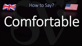 How to Pronounce Comfortable CORRECTLY English American Pronunciation [upl. by Shelah]