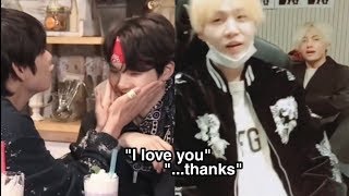 taehyung and yoongi making each other flustered [upl. by Gregoire]