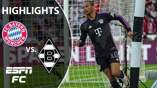 Monchengladbach vs Bayern Munich  Bundesliga Highlights  ESPN FC [upl. by Ordnas]