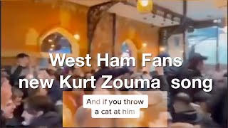 West Ham Fans new Kurt Zouma song [upl. by Hogarth]