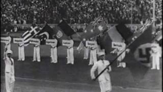 1936 Berlin Olympics Opening Ceremonies [upl. by Baniaz]