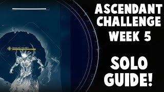 Destiny 2 Forsaken  Ascendant Challenge Solo Guide  Bay of Drowned Wishes [upl. by Maillliw]