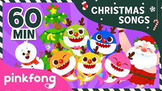 Christmas Sharks and more  Best Christmas Songs  Compilation  Pinkfong Songs for Children [upl. by Danika153]