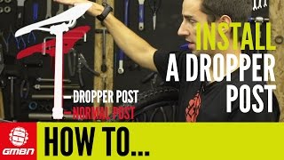 How To Install A Hydraulic Dropper Seatpost  MTB Maintenance [upl. by Herrera342]