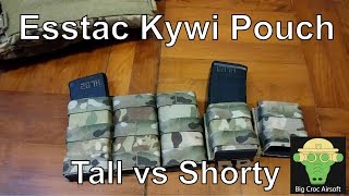 EP 37  Esstac Kywi Shorty vs Tall 556 pouch [upl. by Ecirtac85]