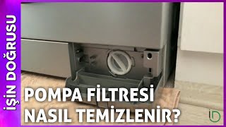 Çamaşır Makinesi Pompa Filtresi Nasıl Temizlenir [upl. by Kcirdef639]