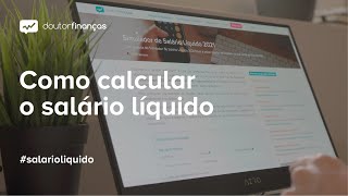 Como calcular o salário líquido [upl. by Nodnahs]