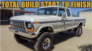 1979 F350 Supercab RestoMod Start to Finish [upl. by Notsle51]