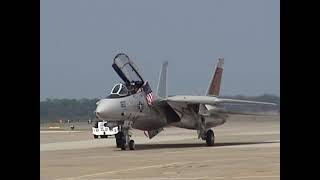 2005 NAS Oceana Airshow  F14 Tomcat Demo LAST TIME [upl. by Caneghem]