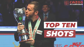 Top 10 Shots  2022 Cazoo UK Championship [upl. by Reich262]