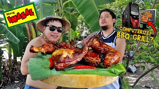 MANG INASAL HACK Ginamitan ng Computerized BBQ Grill HD  Buhay Probinsya  Backyard Cooking [upl. by Helfant]