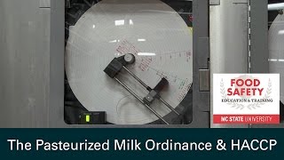 The Pasteurized Milk Ordinance and HACCP [upl. by Jacquet]