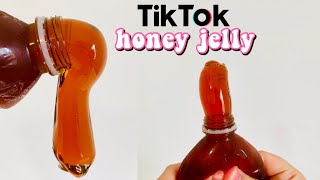 TikTok Honey Jelly Bottle Recipe  Honey Jelly in a Bottle Tutorial  How To Make Honey Jelly [upl. by Anitsua]